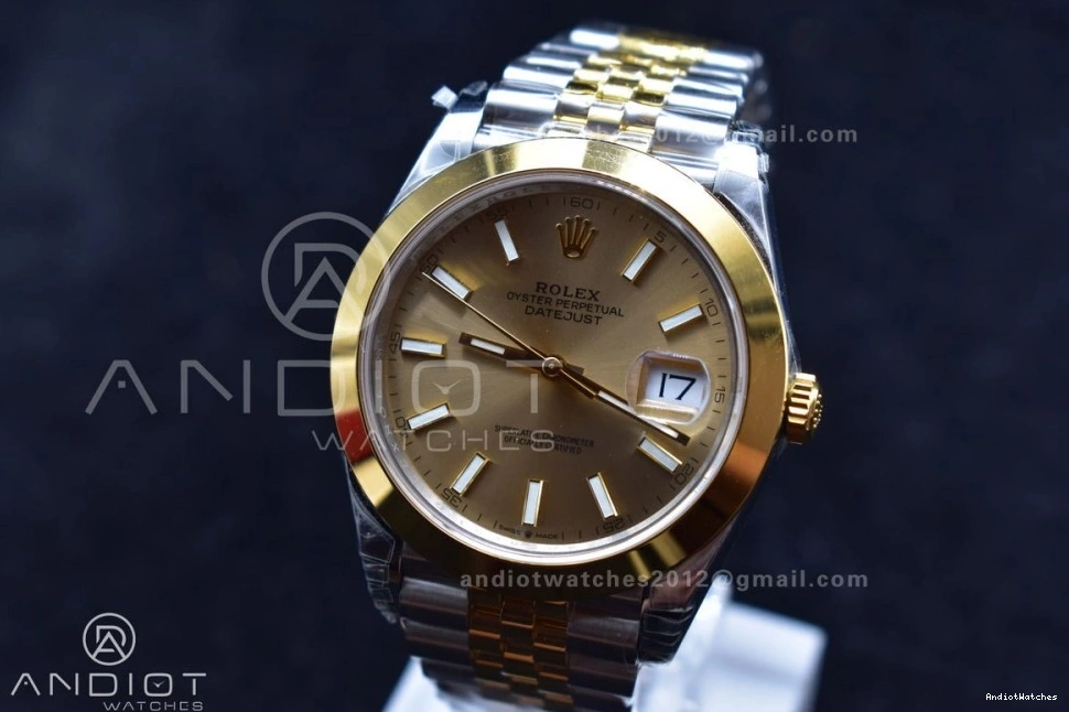 Jubilee Edition Bracelet Steel 126331 904L 1:1 Yellow 41 SS Flexible Gold On 396 DateJust Best VS VSF YG Dial 0318